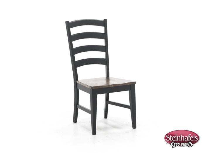 aama brown inch standard seat height side chair  image   