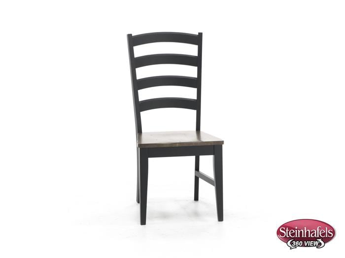 aama brown inch standard seat height side chair  image   