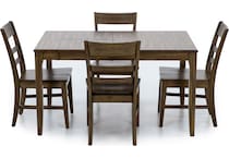 aama brown inch standard height rectangle pkg  
