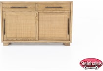 aama brown buffet server sideboard  image   