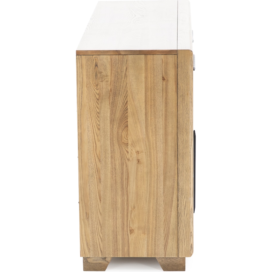 aama brown buffet server sideboard   