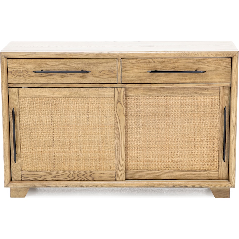 aama brown buffet server sideboard   