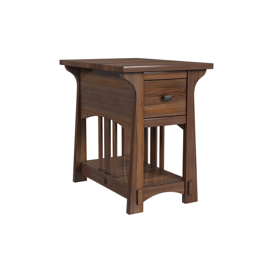 aama brown chairside table eld  