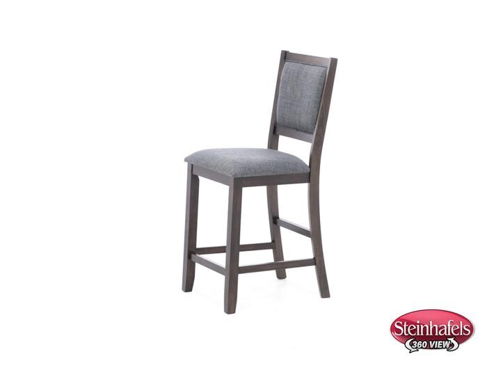aama brown counter height stool  image   