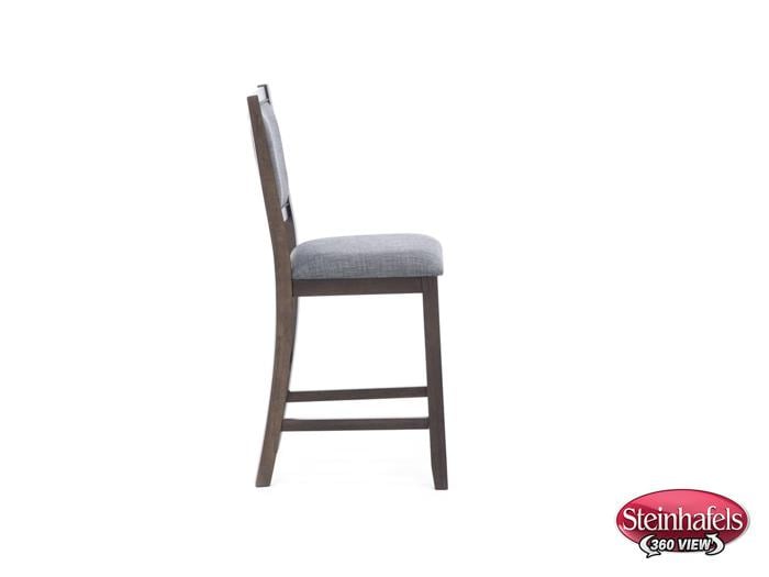 aama brown counter height stool  image   
