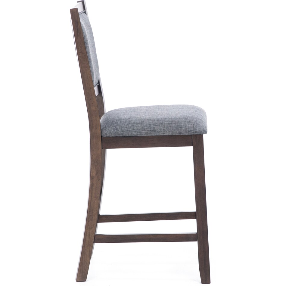 aama brown counter height stool   