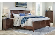aama brown queen bed package qpb  