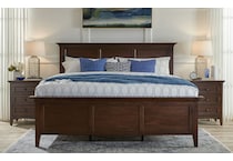 aama brown queen bed package kpb  