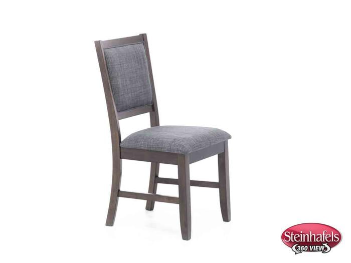 aama brown standard height side chair  image   