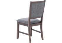 aama brown standard height side chair   