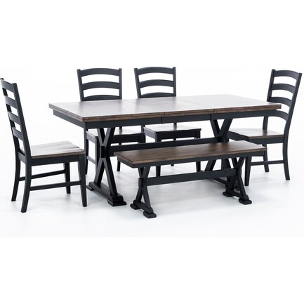 Creekside 6-pc. Dining Set with Bench