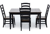 aama slate black chicory inch standard height rectangle pkg  