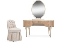 aico brown vanity p  