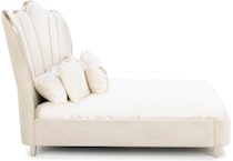 aico cream queen bed package q  