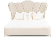 aico cream queen bed package q  