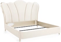 aico cream queen bed package q  