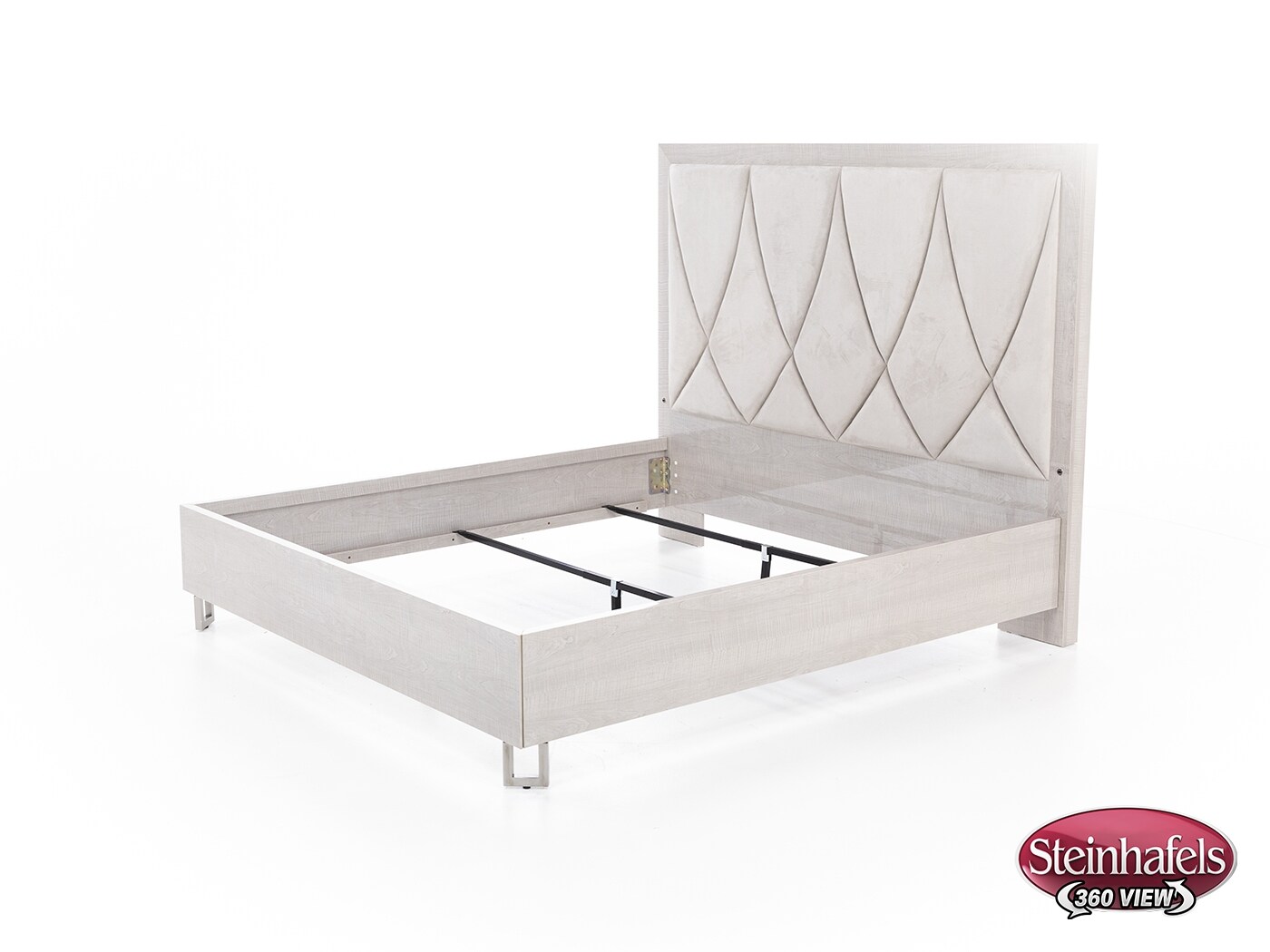 aico grey king bed package  image k  