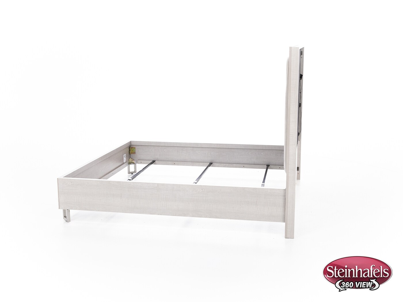 aico grey king bed package  image k  
