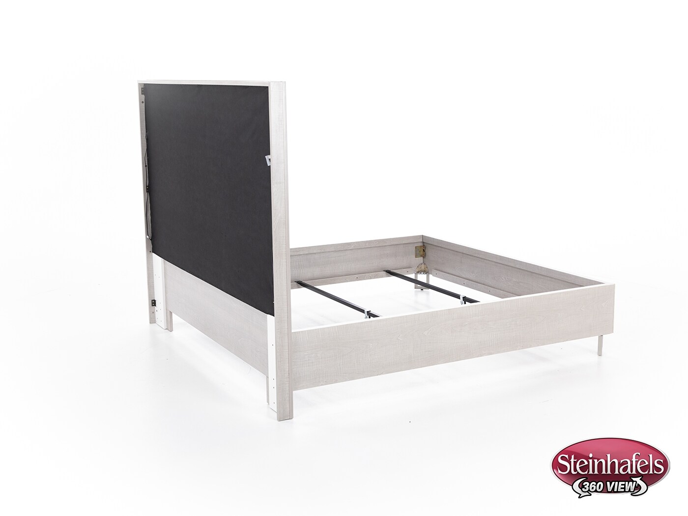 aico grey king bed package  image k  