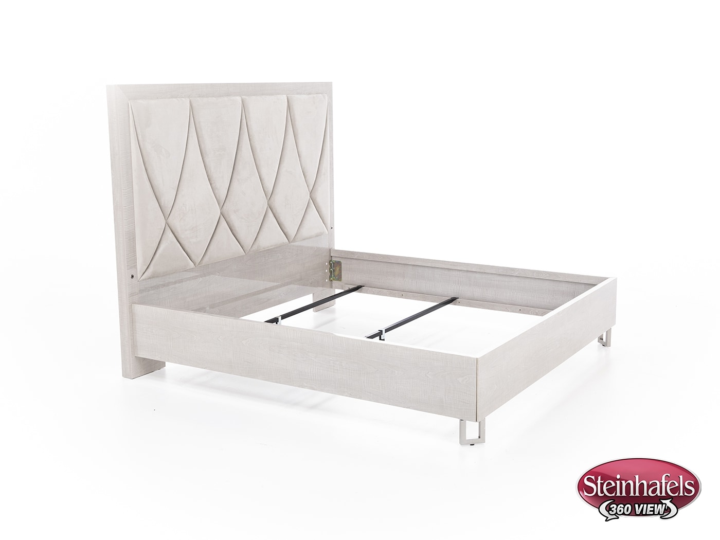 aico grey king bed package  image k  