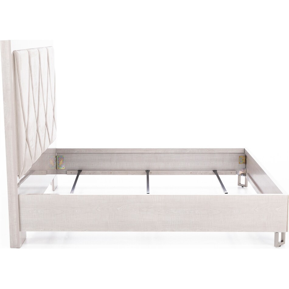 aico grey king bed package k  