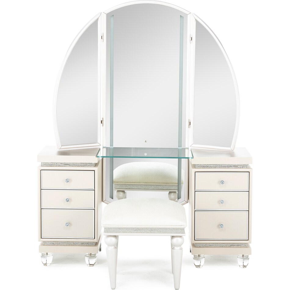 aico ivory vanity p  