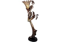 amax bronze floor lamp   