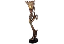 amax bronze floor lamp   