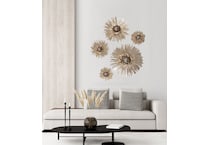 amax cream metal set  