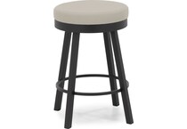 amisco  black coral   gt parchment  inch counter seat height stool   