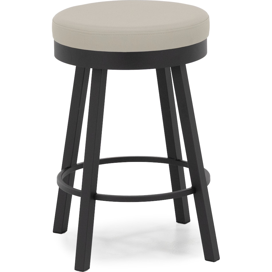 amisco  black coral   gt parchment  inch counter seat height stool   