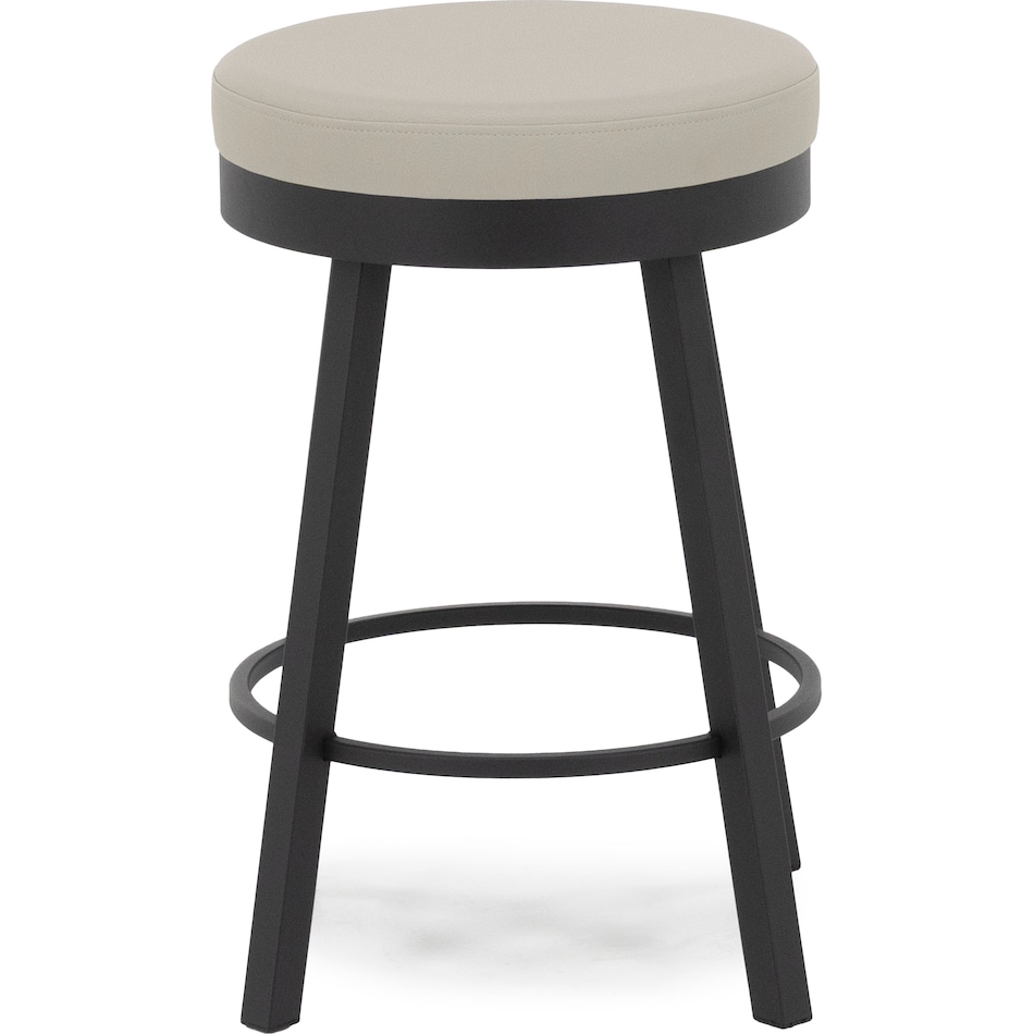 amisco  black coral   gt parchment  inch counter seat height stool   