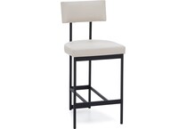 amisco  black coral   db oyster  inch counter seat height stool   