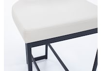 amisco  black coral   db oyster  inch counter seat height stool   