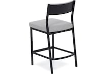 amisco  black coral   ev limestone  inch counter seat height stool   