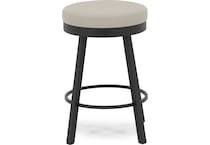 amisco  black coral   gt parchment  inch counter seat height stool   