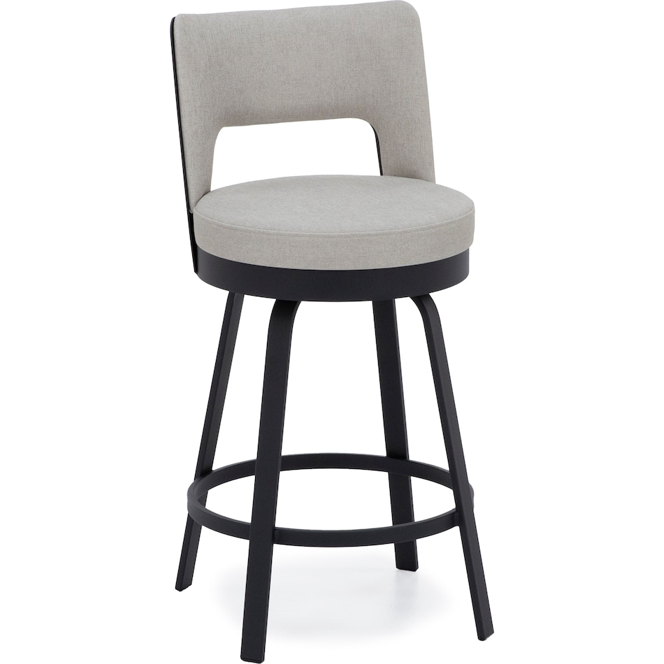 amisco  black coral   gw gridlock  inch counter seat height stool   