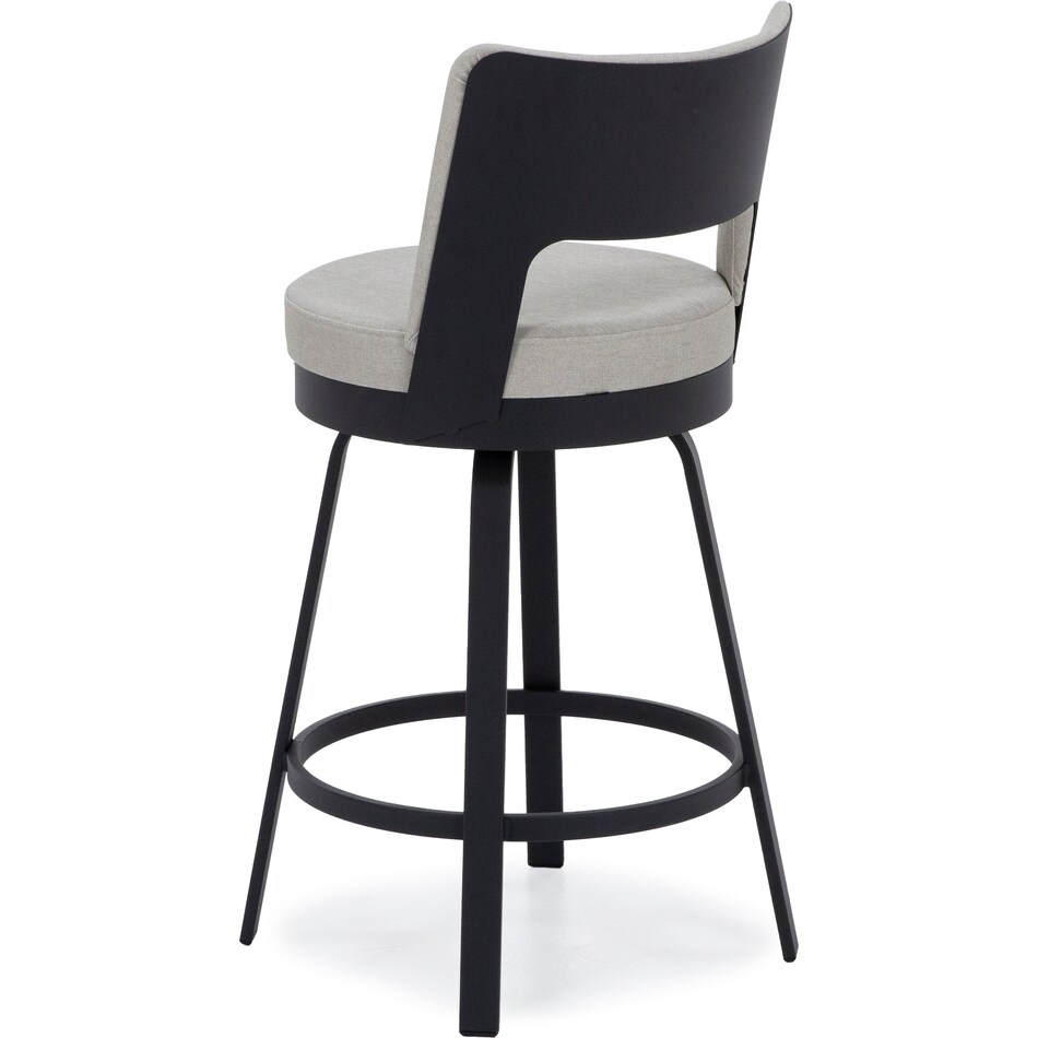 amisco  black coral   gw gridlock  inch counter seat height stool   