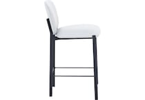amisco  black coral   mh heron  inch counter seat height stool   
