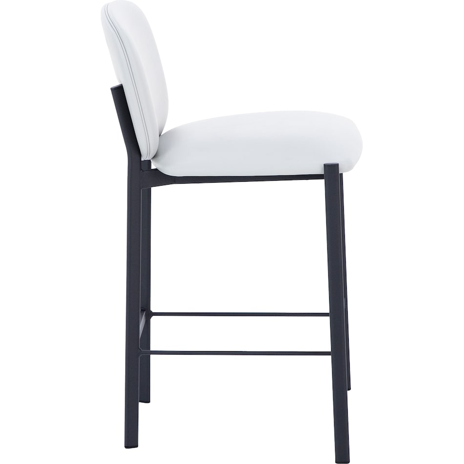 amisco  black coral   mh heron  inch counter seat height stool   