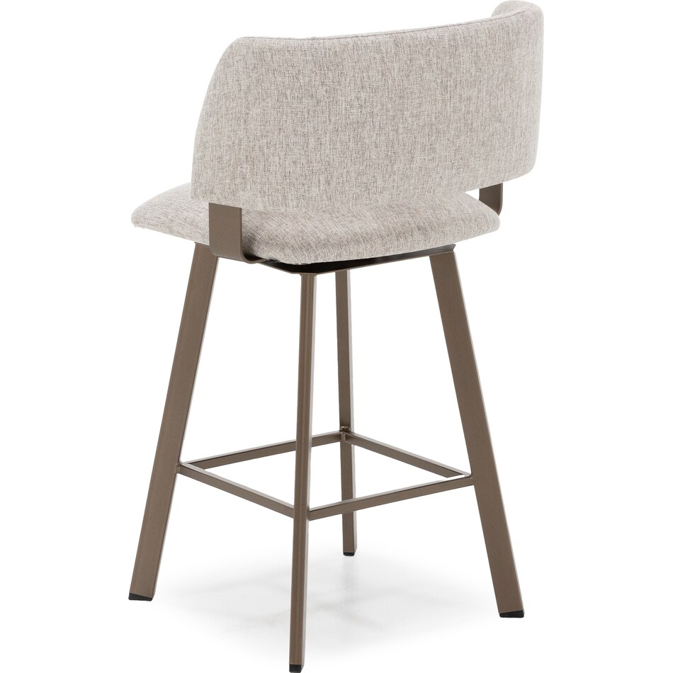 amisco  sugar bronze   ht shitake  inch counter seat height stool   