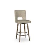 amisco  sugar bronze   jy sherlock  inch counter seat height stool   