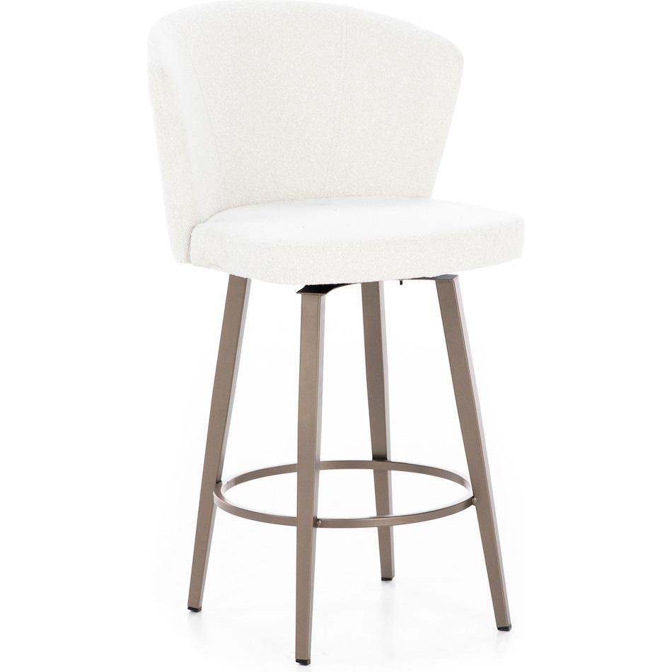 amisco beige  inch counter seat height stool   