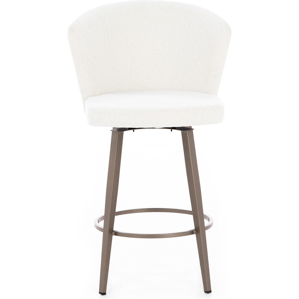 amisco beige  inch counter seat height stool   