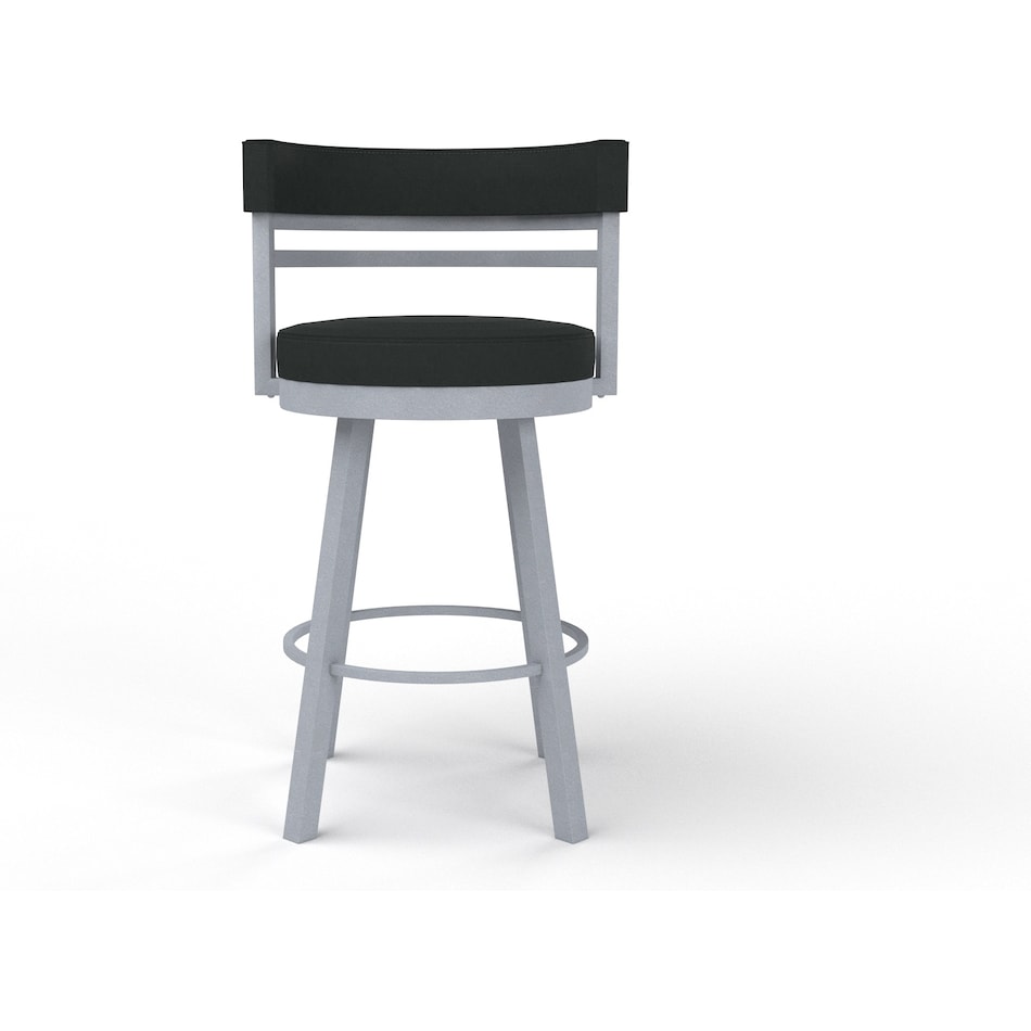 amisco black inch standard seat height stool   