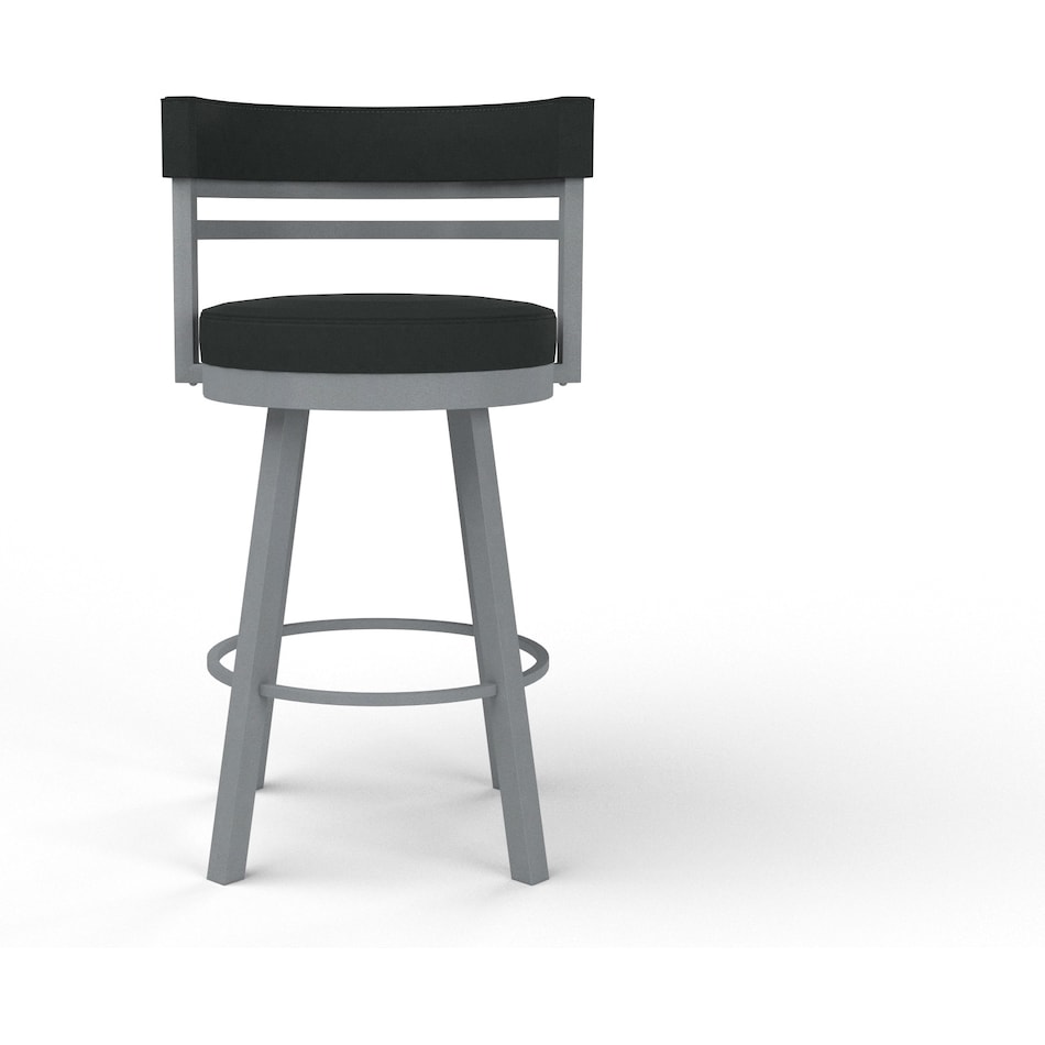 amisco black inch standard seat height stool   