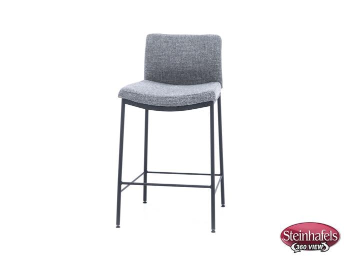 amisco black  inch counter seat height stool  image   