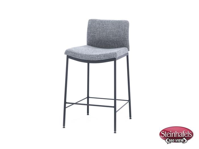 amisco black  inch counter seat height stool  image   