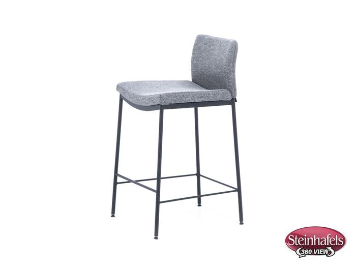 amisco black  inch counter seat height stool  image   