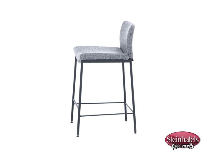 amisco black  inch counter seat height stool  image   